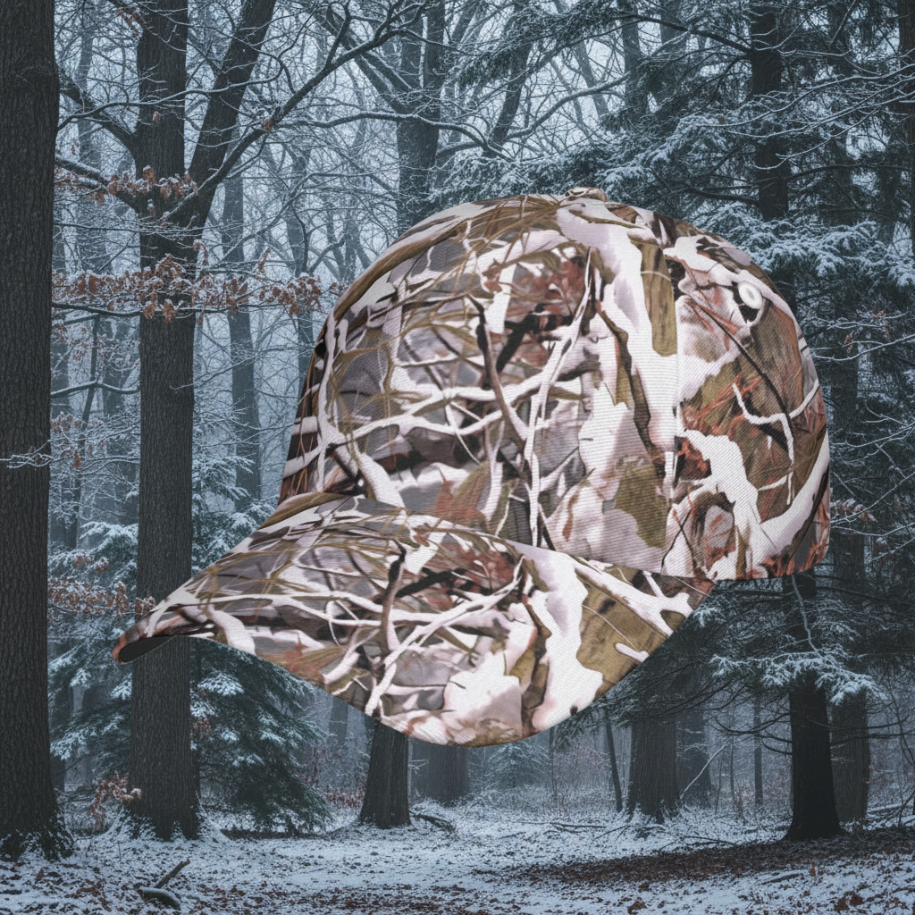 White Wolf™ - Snow Camouflage Hunting Hat