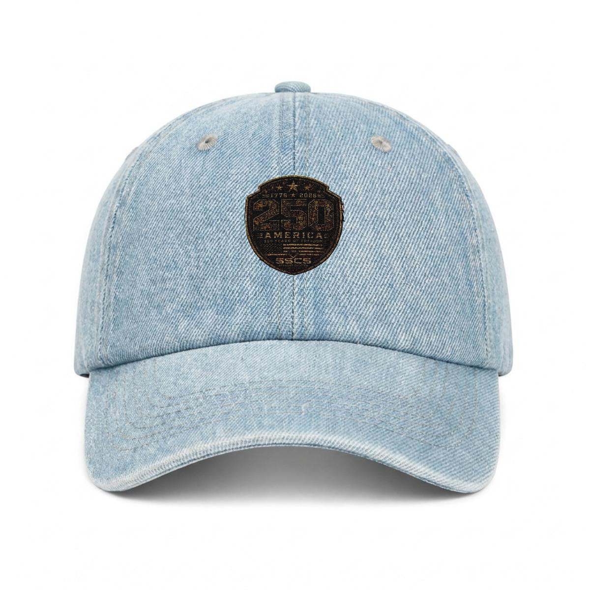 America 250 - Embroidered Denim Cap