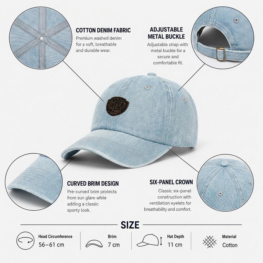 America 250 - Embroidered Denim Cap