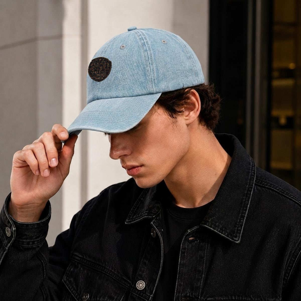 America 250 - Embroidered Denim Cap