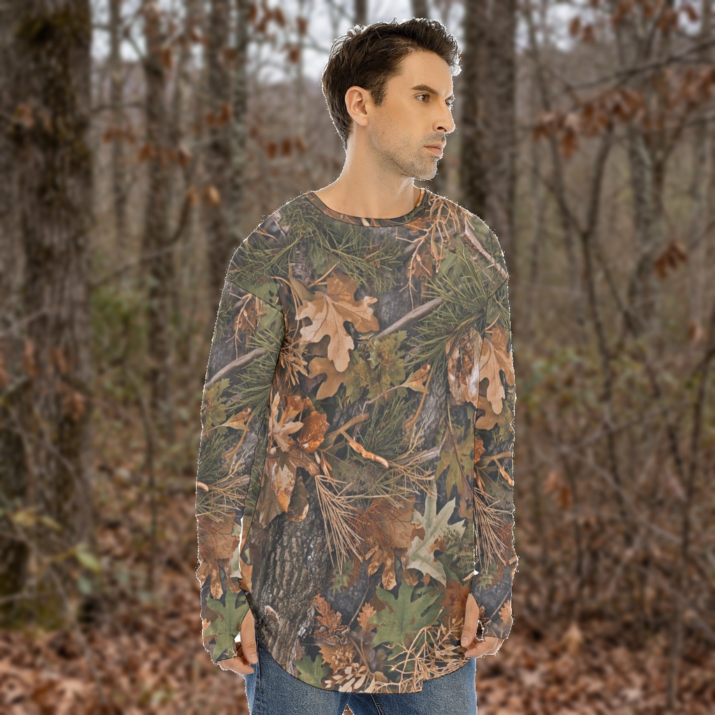 SSCS vanish hunting shirt — outdoor composite view 3, original product preserved